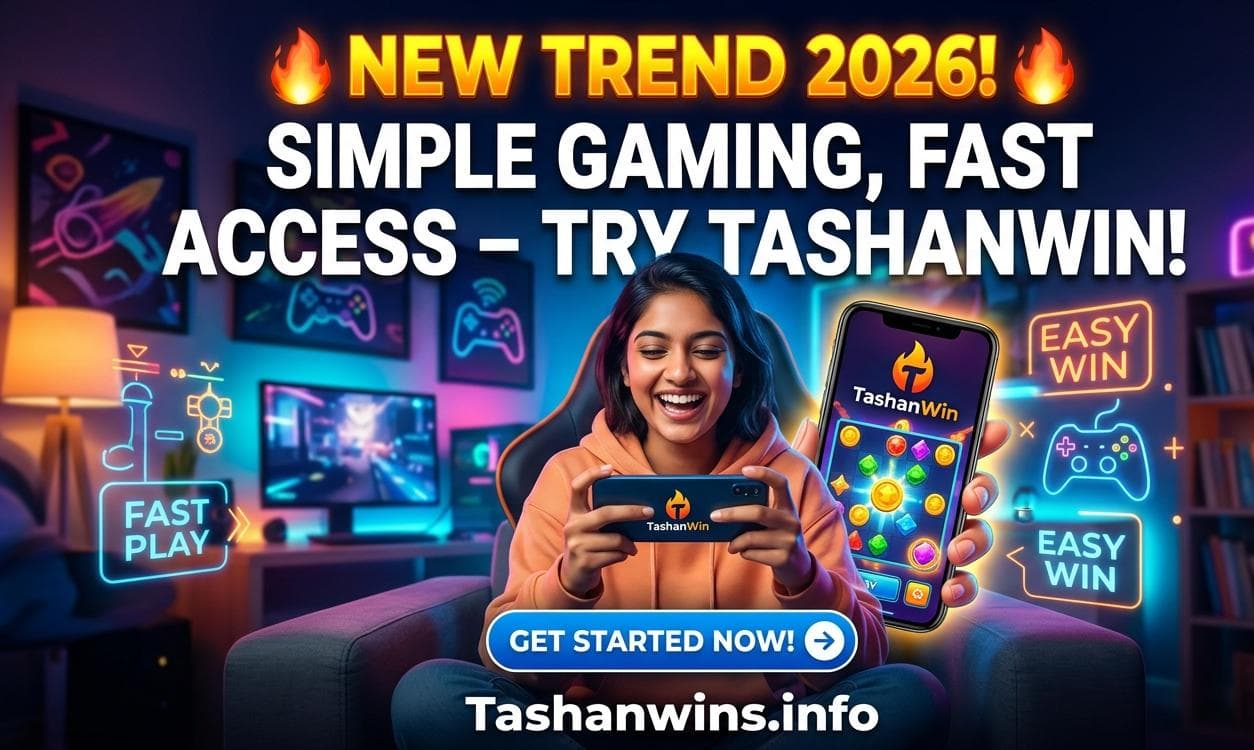 New trend 2026 – simple gaming and fast access on Tashan Win at tashanwins.info